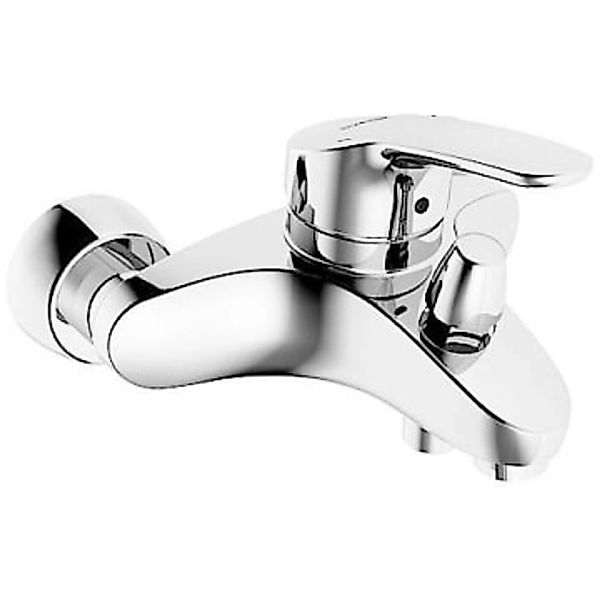 Hansa Einhand-Wannenbatterie HANSAMIX in Chrom günstig online kaufen