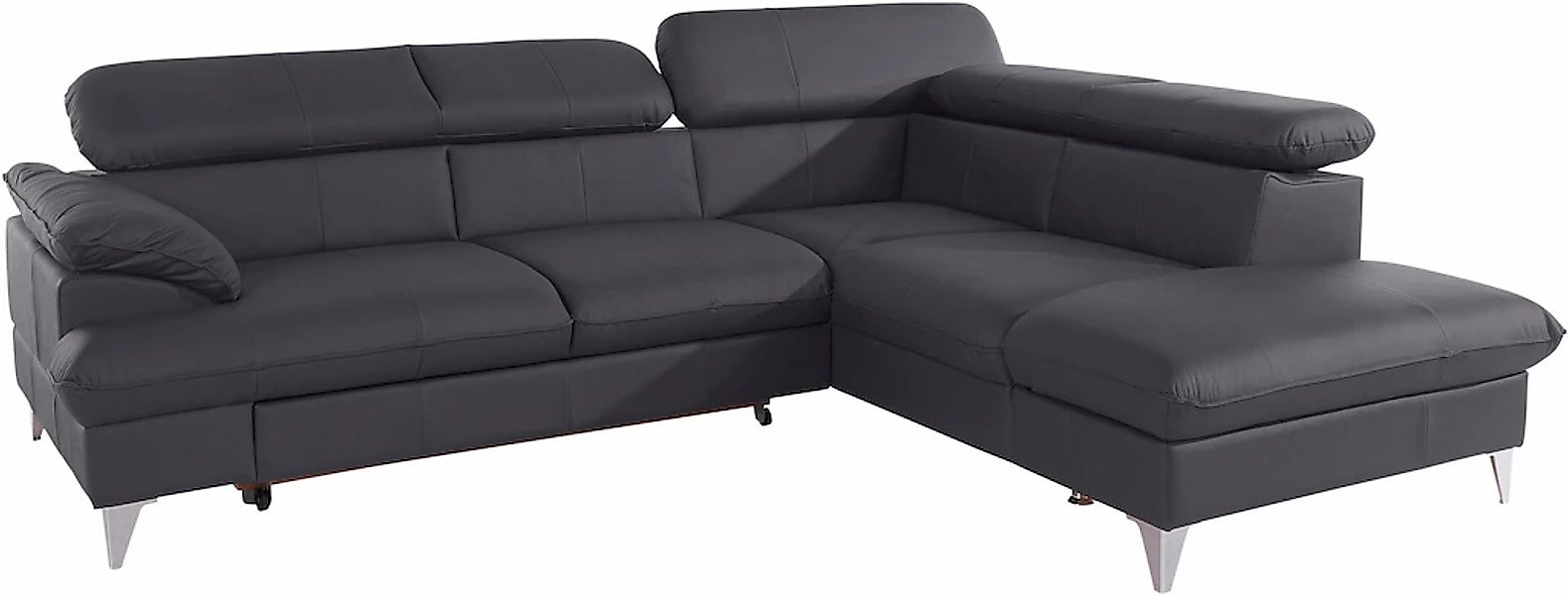 COTTA Polstergarnitur "Caluso L-Form", Set bestehend aus: Ecksofa mit Kopft günstig online kaufen