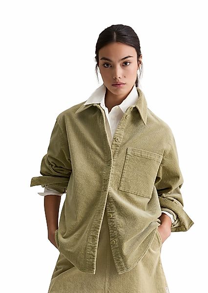 Marc OPolo DENIM Langarmbluse "aus mittelschwerem Cord-Stretch" günstig online kaufen