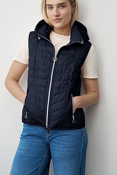 Barbara Lebek Steppweste moderne Steppweste oder Gilet für Damen mit Kapuze günstig online kaufen