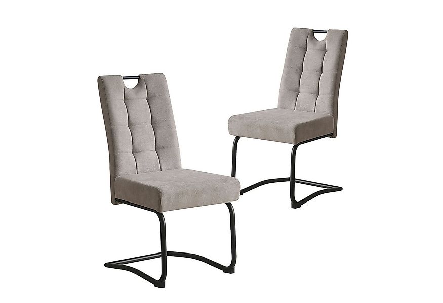 B&D home Freischwinger SOFIA (2er Set, 2 St), Freischwinger, mit Federkern günstig online kaufen