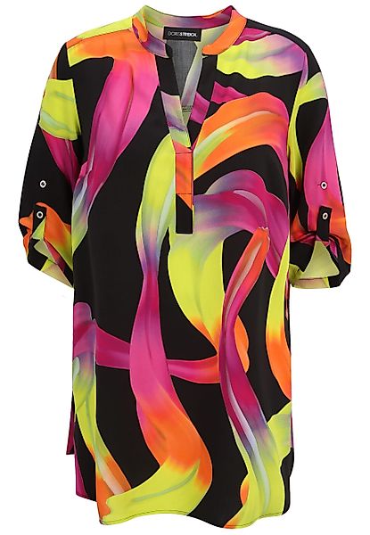 Doris Streich Klassische Bluse mit Allover-Muster günstig online kaufen
