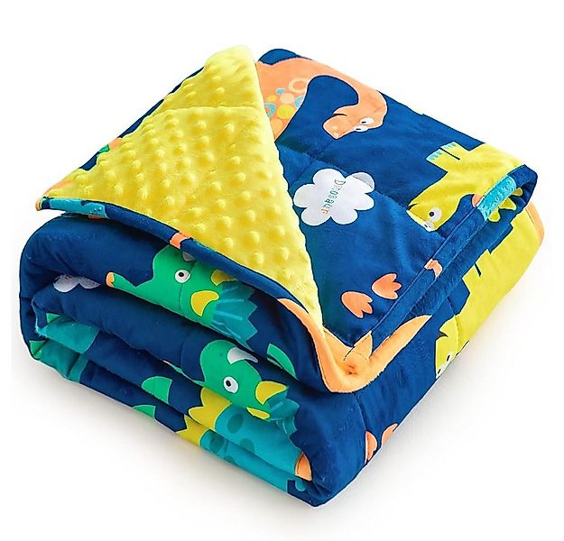 SiviO Gewichtsdecke Kinder, Superweicher Kristallsamt mit Cartoon Mustern, günstig online kaufen