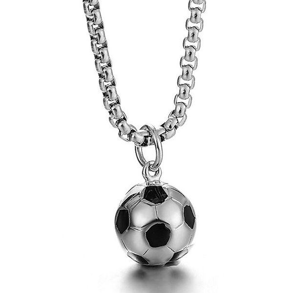 KARMA Kette mit Anhänger Fußball Silber günstig online kaufen
