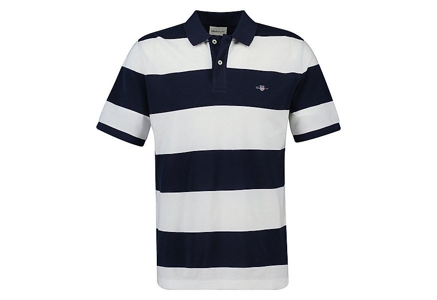 Gant Poloshirt Herren Poloshirt Baumwolle BLOCK STRIPE POLO günstig online kaufen