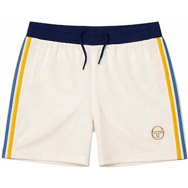 Sergio Tacchini  Shorts Monte Velour Shorts Gardenia/Maritime Blue günstig online kaufen