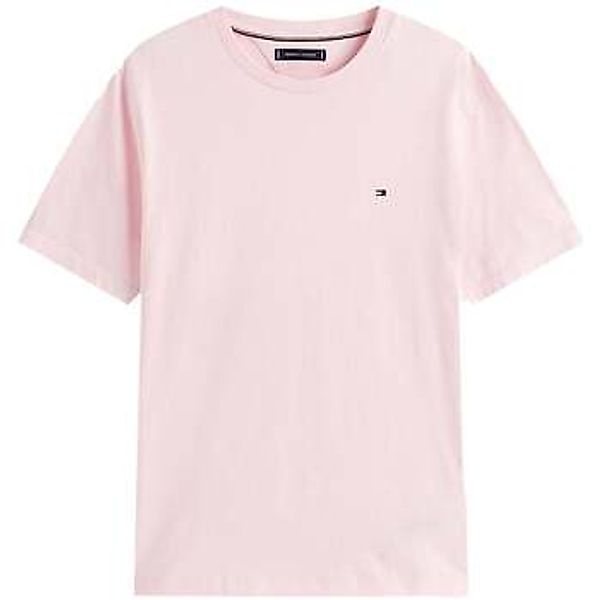 Tommy Hilfiger  T-Shirt Reg Fit Crew Neck T-Shirt Pink Lily günstig online kaufen