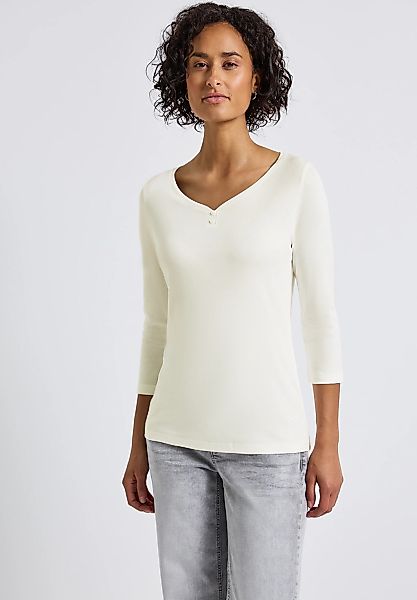 STREET ONE 3/4-Arm-Shirt, im soften Baumwoll-Mix günstig online kaufen