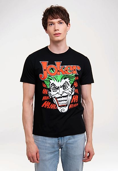 LOGOSHIRT T-Shirt "Joker - Batman" mit coolem Aufdruck günstig online kaufen