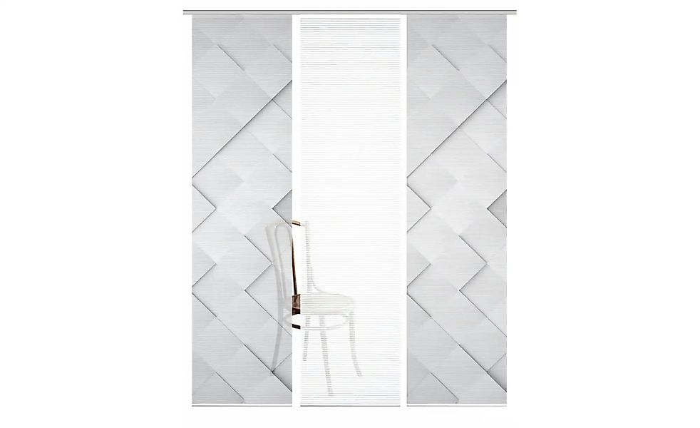 HOME in green Schiebegardine "SYLVIA" Paneelwagen 3 Stk. tlg. SET DIGITALDR günstig online kaufen