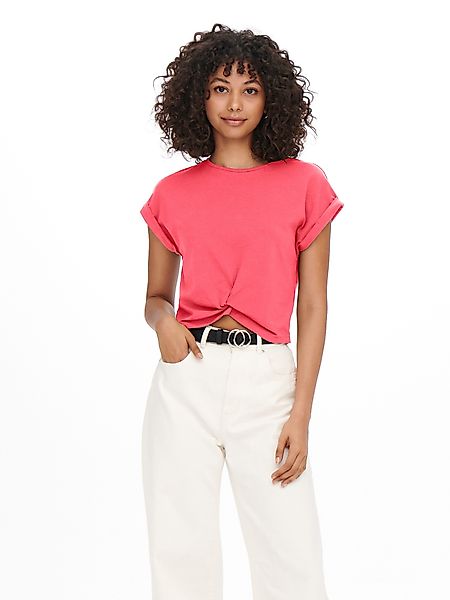 ONLY Kurzarmshirt ONLREIGN S/S KNOT TOP günstig online kaufen