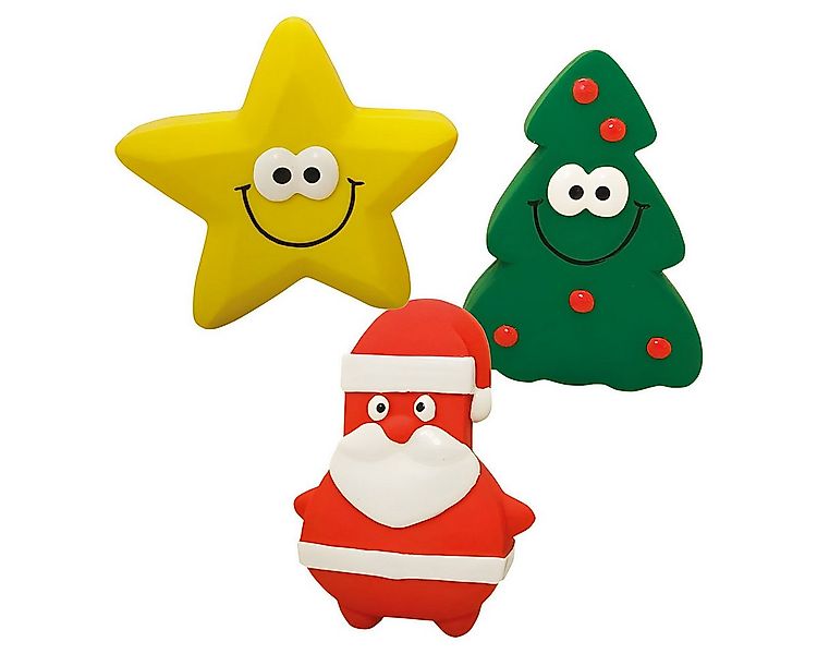 Nobby Tierquietschie Xmas Hundespielzeug Figur aus Latex günstig online kaufen