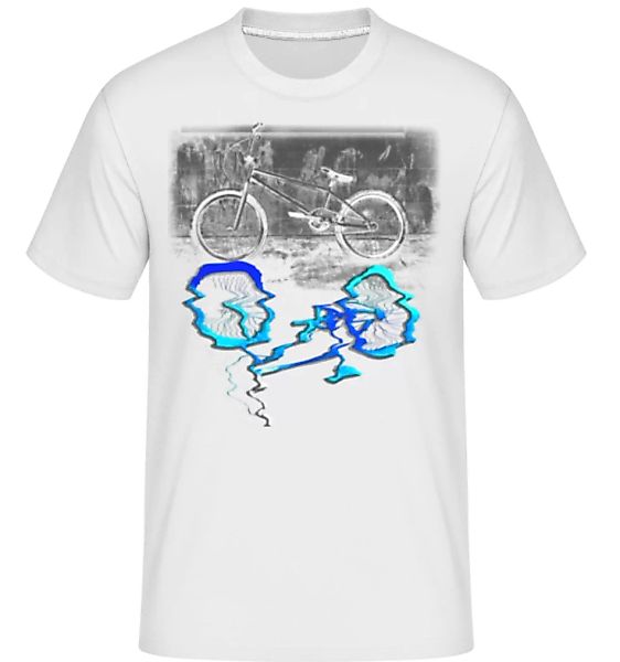 Fahrrad Pfütze · Shirtinator Männer T-Shirt günstig online kaufen