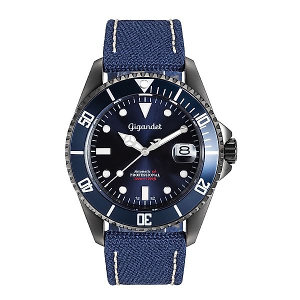 Gigandet Automatikuhr SEA GROUND, Mineralglas, Sekundenstopp, günstig online kaufen