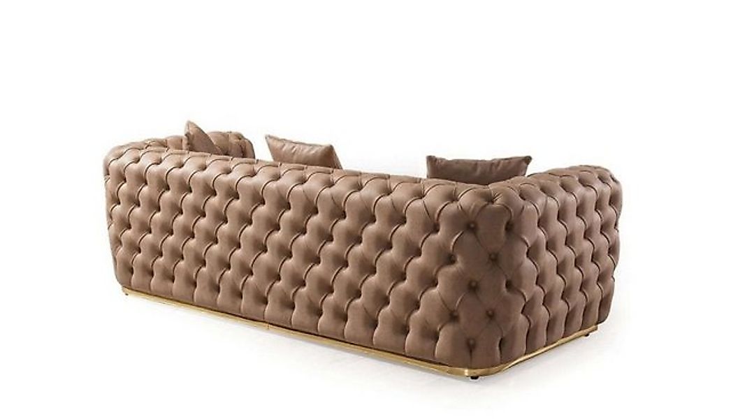 Xlmoebel 3-Sitzer Dreisitzer Chesterfield Couch Luxuriöses Modernes Design, günstig online kaufen