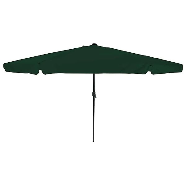 vidaXL Gartenparasol Grün und Schwarz 395 x 395 x 245 cm 42003645 günstig online kaufen