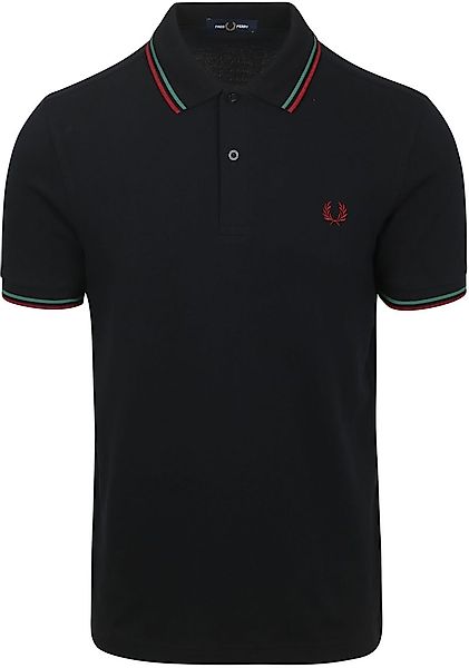 Fred Perry Polo Twin Tipped M3600 Navy Z58 - Größe S günstig online kaufen