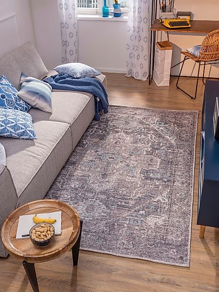 TOM TAILOR HOME Teppich »Funky Orient Tabriz«, rechteckig, 5 mm Höhe, Kurzf günstig online kaufen