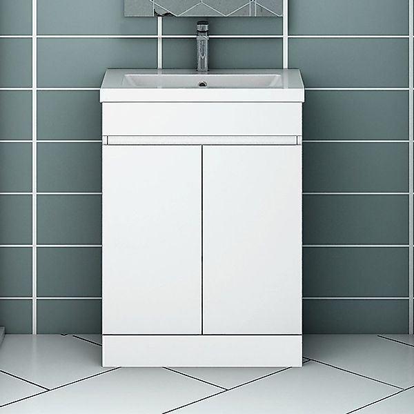 Aica Sanitär Waschtisch Waschtisch Badmöbel Set günstig online kaufen