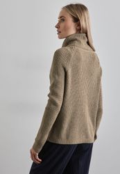 STREET ONE Rollkragenpullover im soften Baumwoll-Mix günstig online kaufen