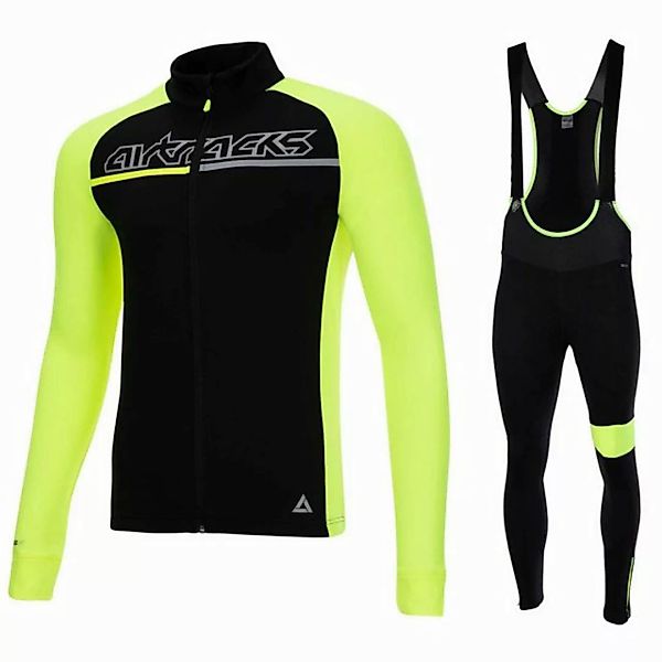 Airtracks Fahrradhose Herren Winter Radtrikot Set Pro Team (Fahrradtrikot S günstig online kaufen