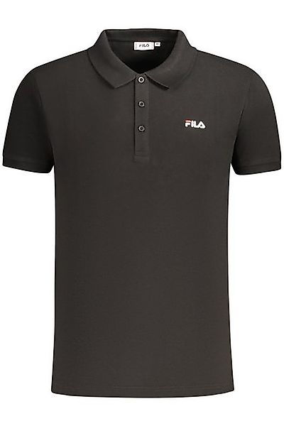 Fila Poloshirt Herren Kurzarm-Poloshirt Schwarz - Sunchon mit günstig online kaufen