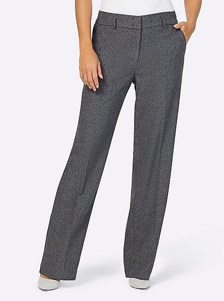 creation L Jerseyhose Bügelfaltenhose Innenbeinlänge ca. 79 cm günstig online kaufen