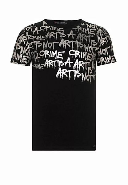 Cipo & Baxx T-Shirt mit Grafiti-Aufdruck günstig online kaufen