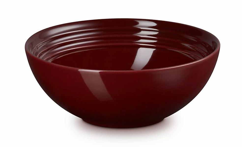 Le Creuset Müslischale Steinzeug Garnet (Rhone) Bordeaux-Rot 16cm günstig online kaufen
