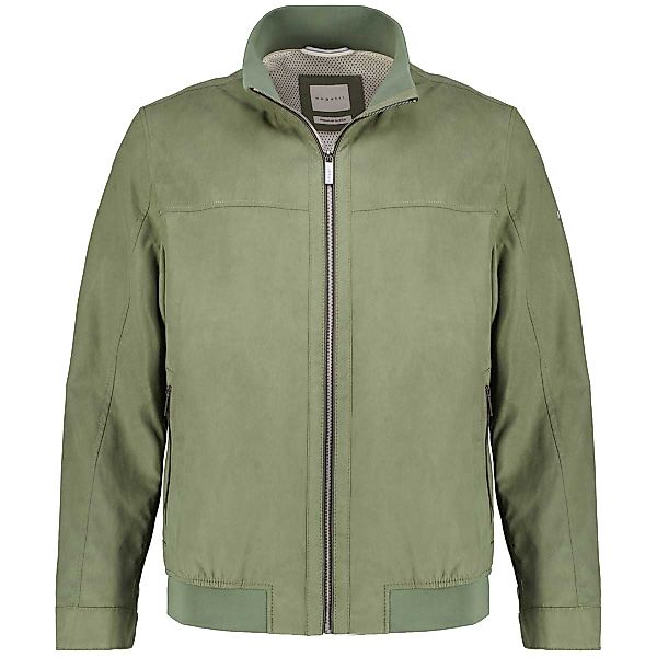 bugatti Blousonjacke in Velours-Optik Farbe oliv Größe: 66 günstig online kaufen