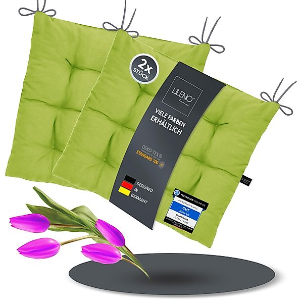 LILENO HOME Stuhlkissen Sitzkissen für Gartenstuhl, günstig online kaufen