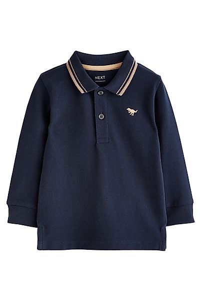 Next Langarm-Poloshirt Langärmeliges Polo-Shirt (1-tlg) günstig online kaufen