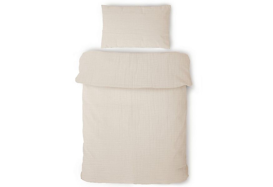 Laynenburg Kinderbettwäsche Musselin 2 teilig aus 100% Baumwolle in 100x135 günstig online kaufen