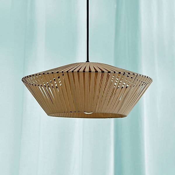 OSRAM Hängelampe Decor Stripes Ø 40,5 cm, beige, Textil, E27 günstig online kaufen