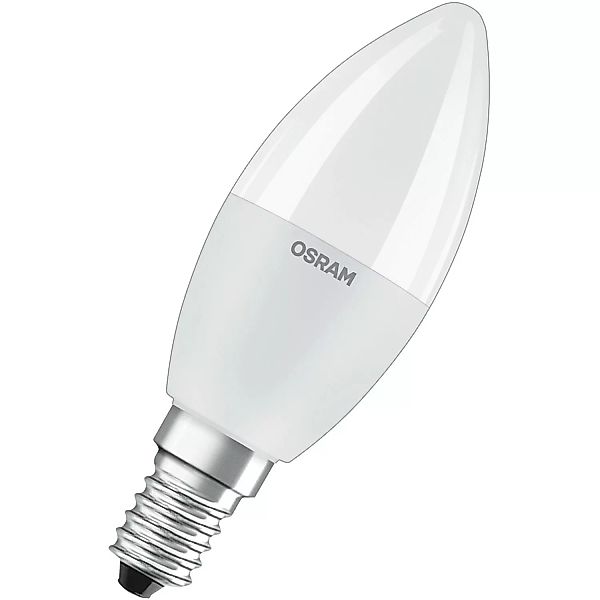 Osram LED-Leuchtmittel E14 Kerzenform 4,9 W 470 lm 2er Set 10,7 x 3,7 cm (H günstig online kaufen