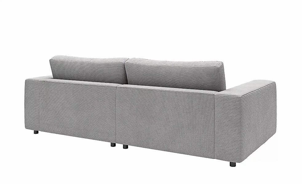 Jette Home Ecksofa in Cord Sila ¦ grau ¦ Maße (cm): B: 250 H: 85 T: 170.0 P günstig online kaufen