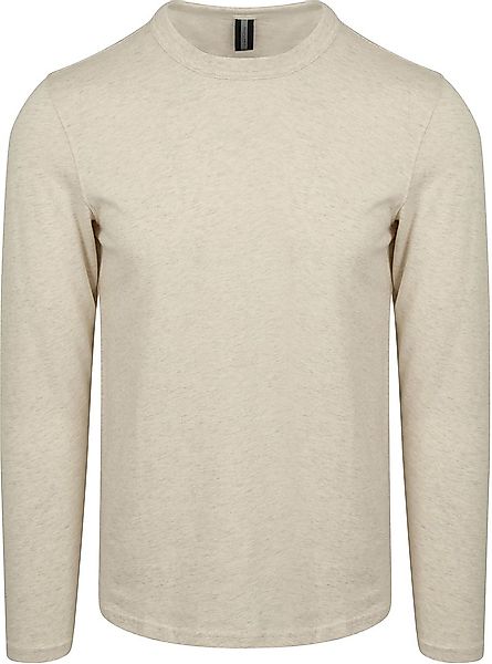 Profuomo Longsleeve T-Shirt Ecru - Größe S günstig online kaufen