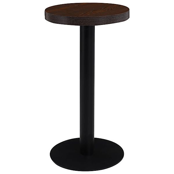 vidaXL Esstisch Bistrotisch Dunkelbraun 40 cm günstig online kaufen