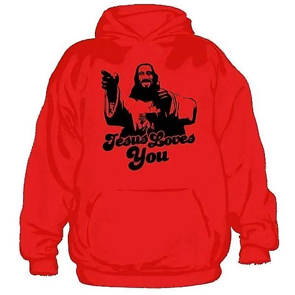 Hybris Hoodie Jesus Loves You Hoodie günstig online kaufen