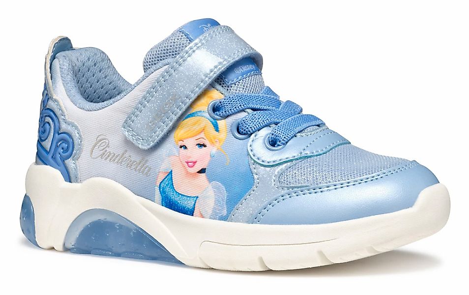 Geox Sneaker "J FADINLIGHT GIRL Blinkschuh", Disney Sneaker, Klettschuh mit günstig online kaufen