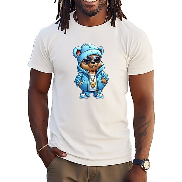 Banco T-Shirt Herren T-Shirt Gangster Bär günstig online kaufen