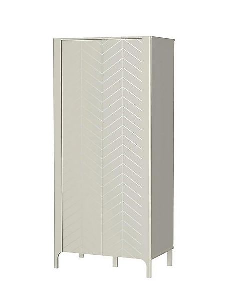 Compleo Kleiderschrank zweitürig, Elegant, Schrank mit Kleiderstange und Re günstig online kaufen