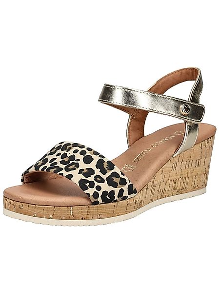 MARCO TOZZI Sandalen Leder Keilsandalette günstig online kaufen