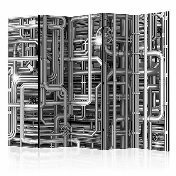 5-teiliges Paravent - Urban Maze Ii [room Dividers] günstig online kaufen