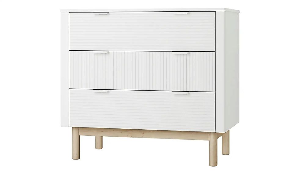 pinio Kommode  Miloo ¦ weiß ¦ Maße (cm): B: 52,4 H: 90,4 Baby > Babymöbel > günstig online kaufen