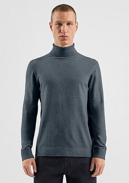 QS Longpullover Strickpullover Rollkragenpullover günstig online kaufen