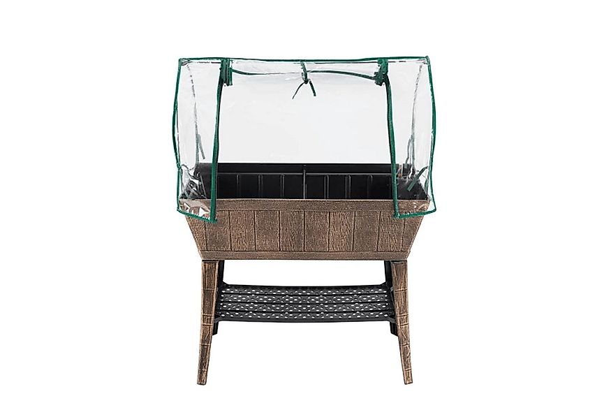 HTI-Living Hochbeet Hochbeet Nessa mit Frühbeetabdeckung Braun (Stück, 1 St günstig online kaufen