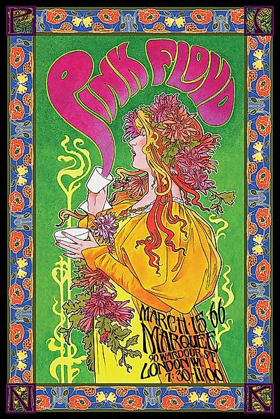 Close Up Poster Pink Floyd Poster günstig online kaufen