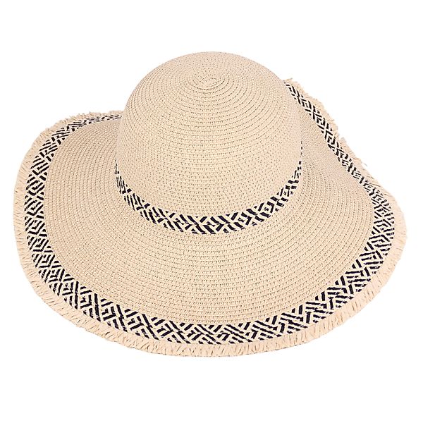 MIRROSI Strohhut Sonnenhut Sommerhut Strandhut BOHO günstig online kaufen