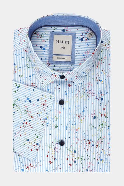Haupt Langarmhemd Haupt Popelin Modern Fit günstig online kaufen